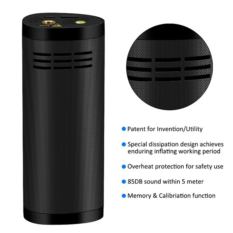 Portable Air Bike Pump Mini Electric Inflator Rechargeable Air Pump Auto Car Inflatable Rechargeable Compressor Portable Air Bike Pump Mini Electric Inflator Rechargeable Air Pump Auto Car Inflatable Rechargeable Compressor