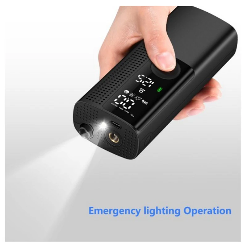 Portable Air Bike Pump Mini Electric Inflator Rechargeable Air Pump Auto Car Inflatable Rechargeable Compressor Portable Air Bike Pump Mini Electric Inflator Rechargeable Air Pump Auto Car Inflatable Rechargeable Compressor