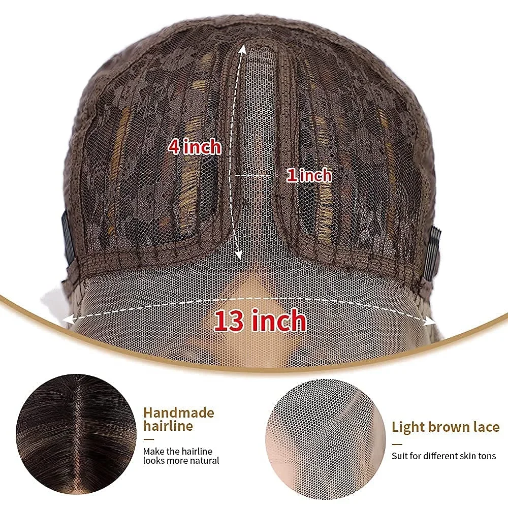 Reddish Brown Kinky Curly Wig Synthetic Lace Front Wigs For Women Copper Red Pre Plucked With Baby Hair Lace Closured Wig Reddish Brown Kinky Curly Wig Synthetic Lace Front Wigs For Women Copper Red Pre Plucked With Baby Hair Lace Closured Wig
