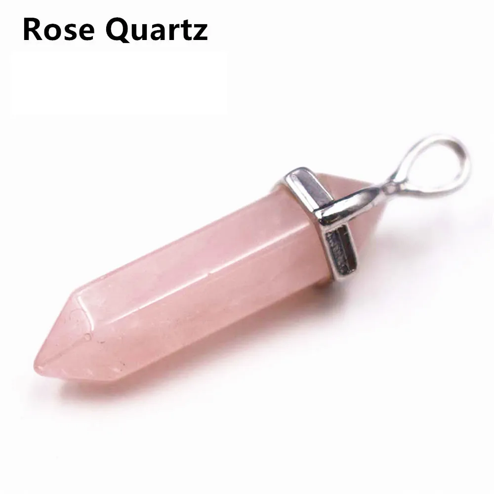 Necklaces Natural Crystal Pendants Stone