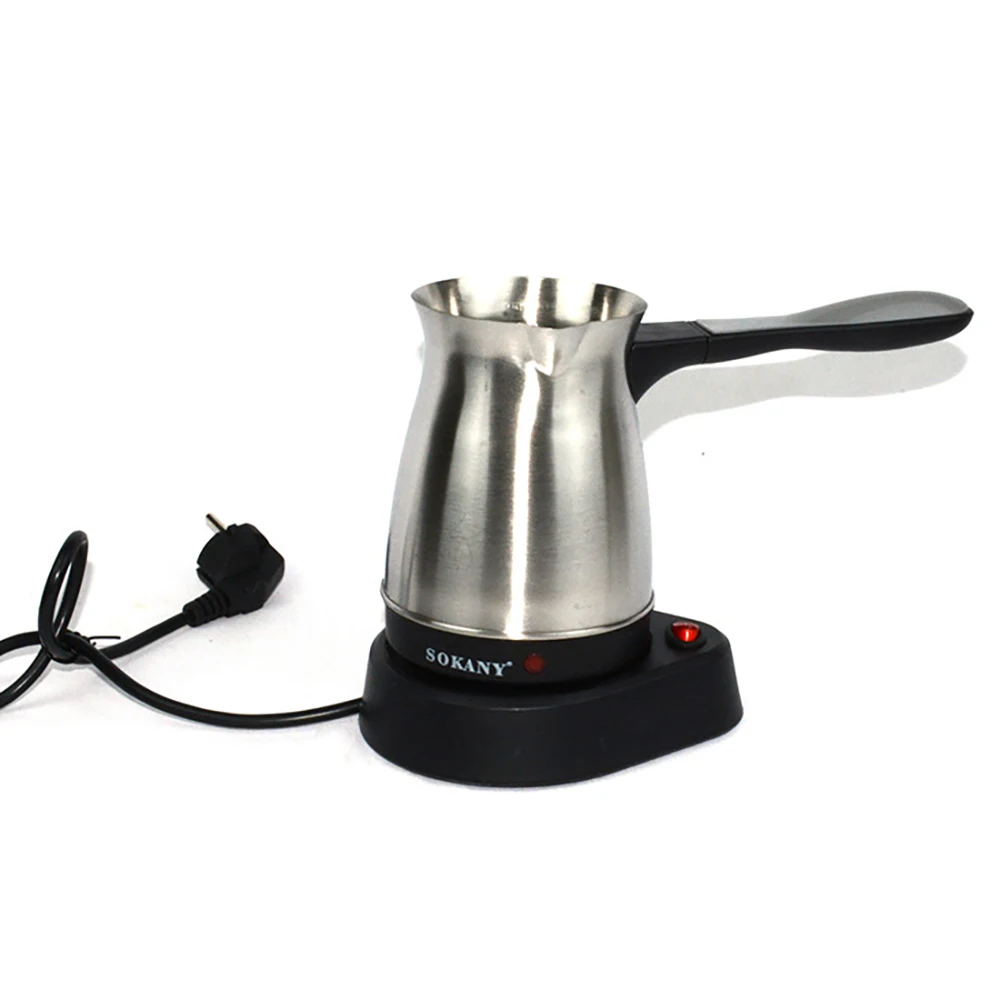 220V 5 Cup Electric Turkish Greek Coffee Maker Stainless Steel Machine Moka Pot 2023 New 220V 5 Cup Electric Turkish Greek Coffee Maker Stainless Steel Machine Moka Pot 2023 New