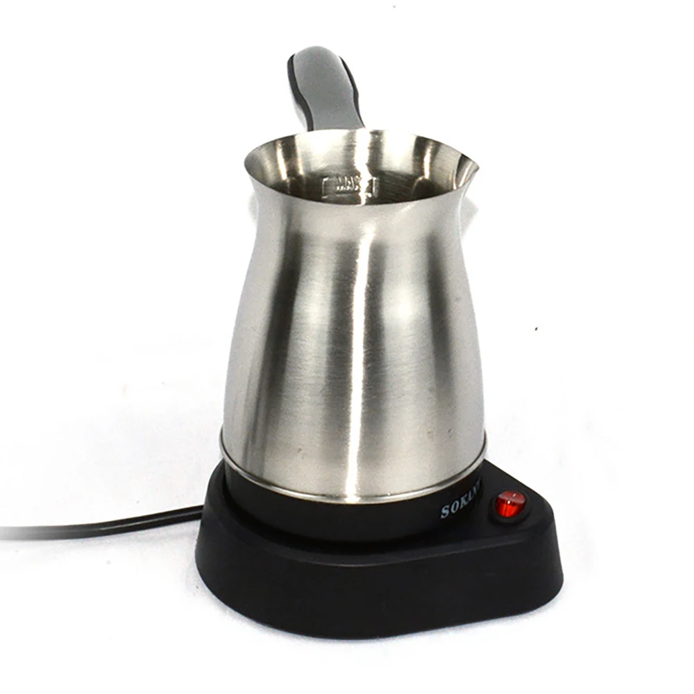 220V 5 Cup Electric Turkish Greek Coffee Maker Stainless Steel Machine Moka Pot 2023 New 220V 5 Cup Electric Turkish Greek Coffee Maker Stainless Steel Machine Moka Pot 2023 New