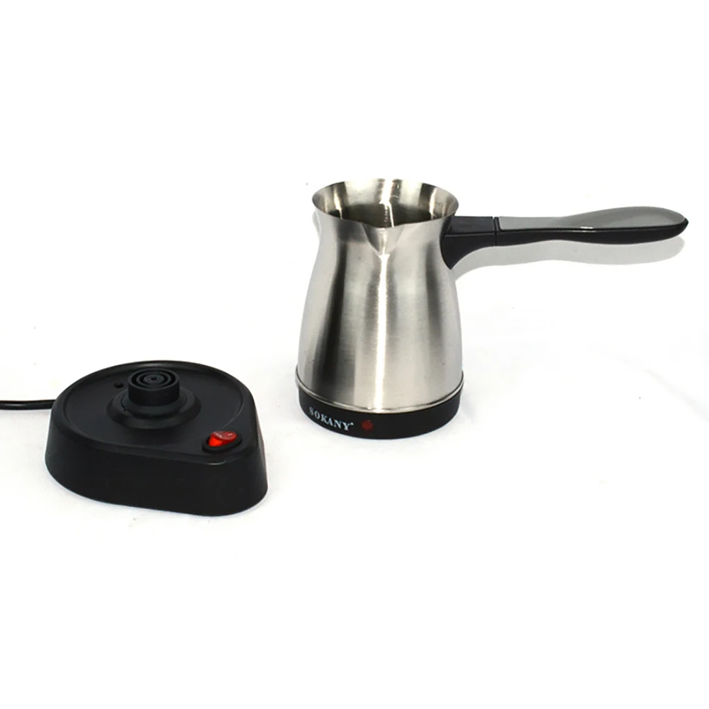 220V 5 Cup Electric Turkish Greek Coffee Maker Stainless Steel Machine Moka Pot 2023 New 220V 5 Cup Electric Turkish Greek Coffee Maker Stainless Steel Machine Moka Pot 2023 New