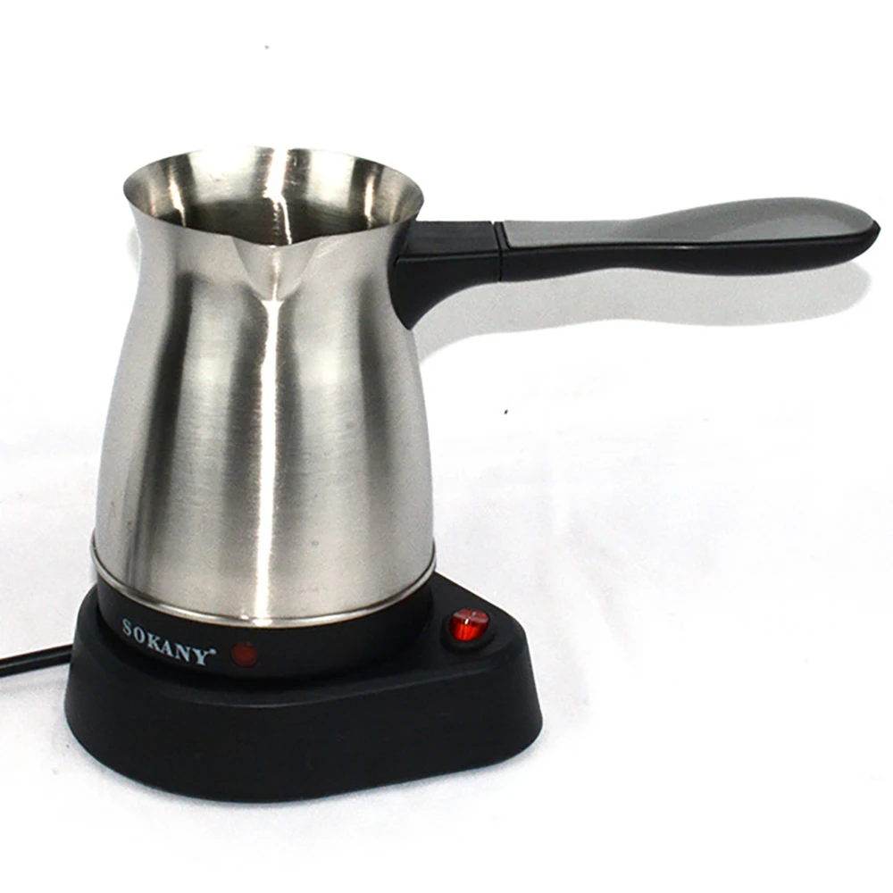 220V 5 Cup Electric Turkish Greek Coffee Maker Stainless Steel Machine Moka Pot 2023 New 220V 5 Cup Electric Turkish Greek Coffee Maker Stainless Steel Machine Moka Pot 2023 New