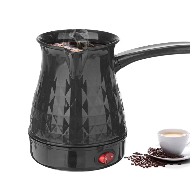 600ml Turkish Coffee Pot Greek Arabic Coffee Maker Portable 600W Stainless Steel Electric Tea Kettle with Anti Scald Handle 600ml Turkish Coffee Pot Greek Arabic Coffee Maker Portable 600W Stainless Steel Electric Tea Kettle with Anti Scald Handle