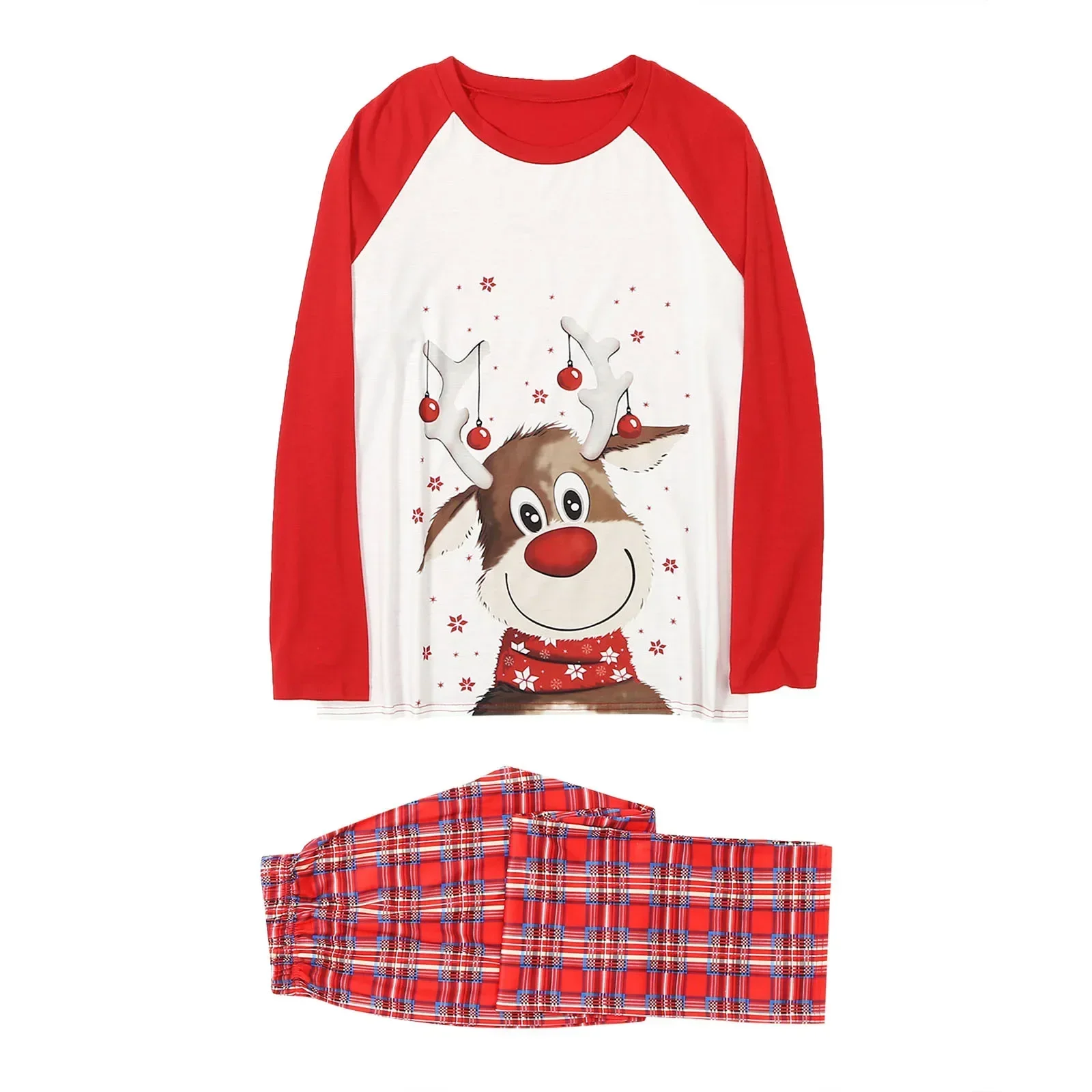 Mother Kids Adult Baby Xmas Family Matching Outfits Christmas Pajamas Family Clothes 2023 Family Christmas Pajamas Set Deer