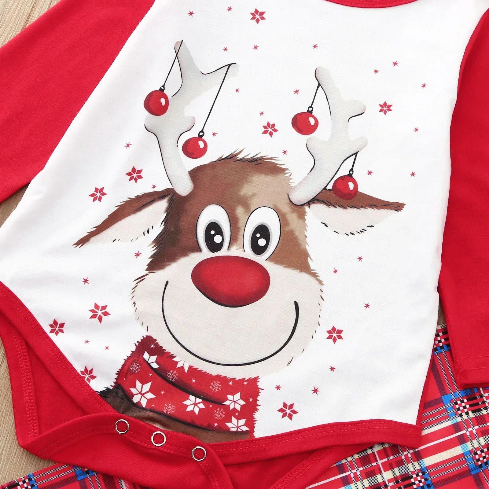 Mother Kids Adult Baby Xmas Family Matching Outfits Christmas Pajamas Family Clothes 2023 Family Christmas Pajamas Set Deer