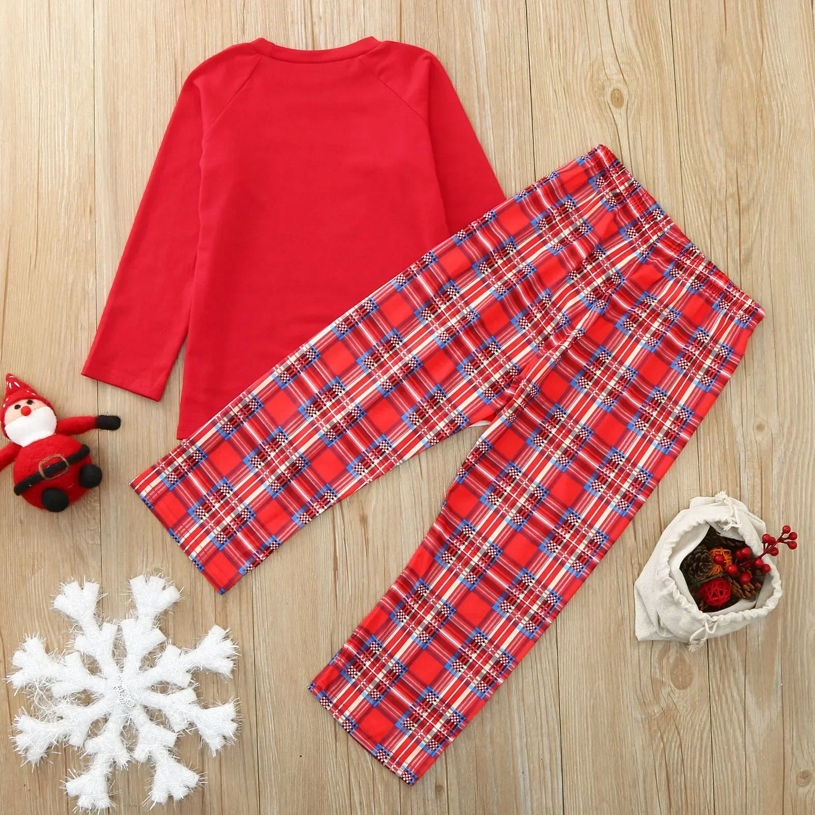Mother Kids Adult Baby Xmas Family Matching Outfits Christmas Pajamas Family Clothes 2023 Family Christmas Pajamas Set Deer